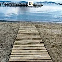 Ahşap Plaj Yürüyüş Yolu