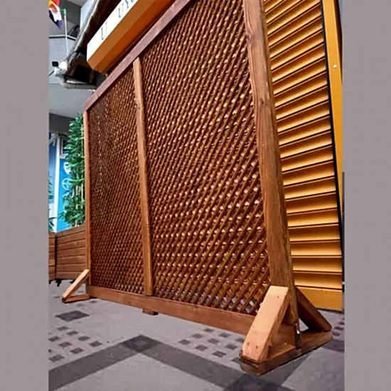 Ayaklı Ahşap Seperatör Paravan I UygunAhsap