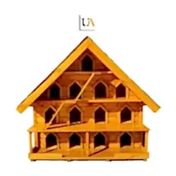 Çoklu Büyük Ahşap Kedi Evi 13'lü