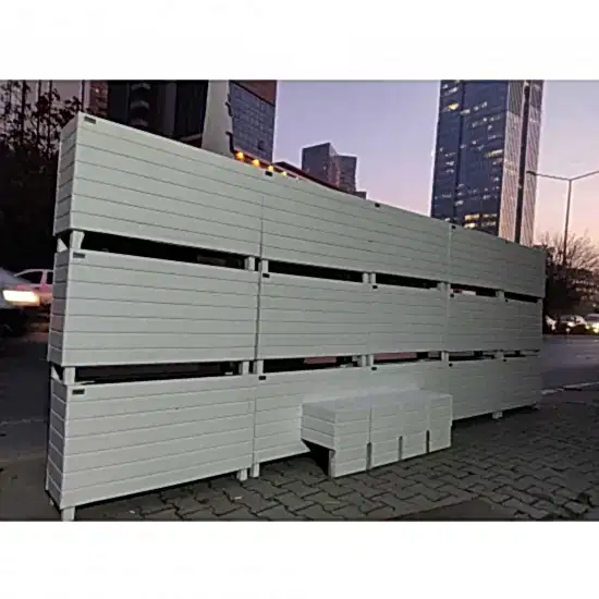 Dış Mekan Büyük Uzun Ahşap Saksı Modelleri I UygunAhşap