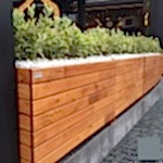 Lambri Ahşap Saksı