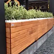 Lambri Ahşap Saksı