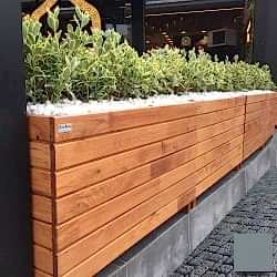 Lambri Ahşap Saksı