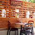 Lambri Saksılı Ahşap Paravan