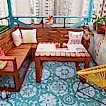 Ahşap Oturma Grupları