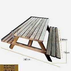 Ahşap Piknik Masası