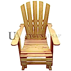 Ahşap Sallanan Sandalye
