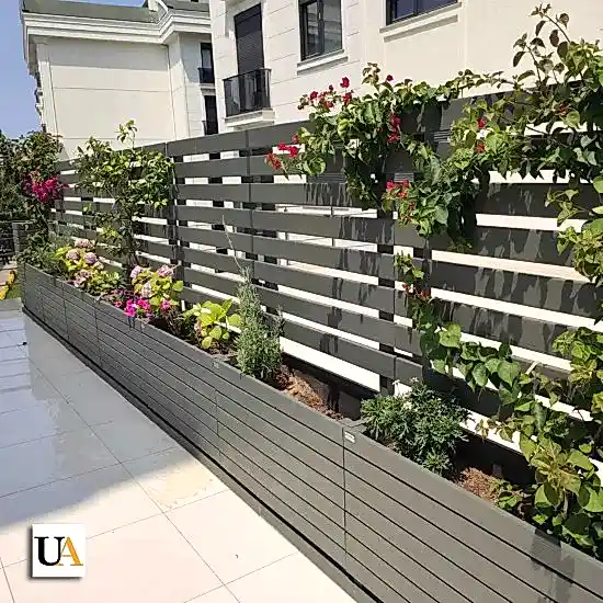 Lambri Saksılı Ahşap Paravan Seperatör Fiyatları I UygunAhsap