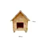 Dış Mekan Tekli Kedi Evi Su Geçirmez Çatılı I UygunAhşap